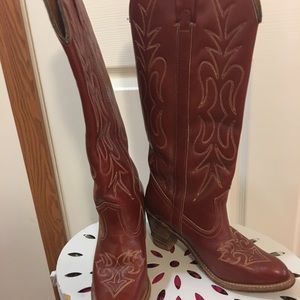 Miss capezio western boots size 7 1/2